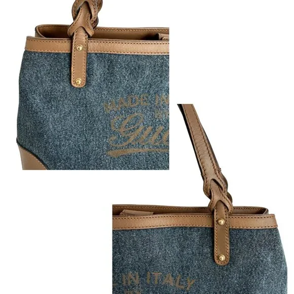 Gucci Denim Tote Bag - Picture 11 of 14